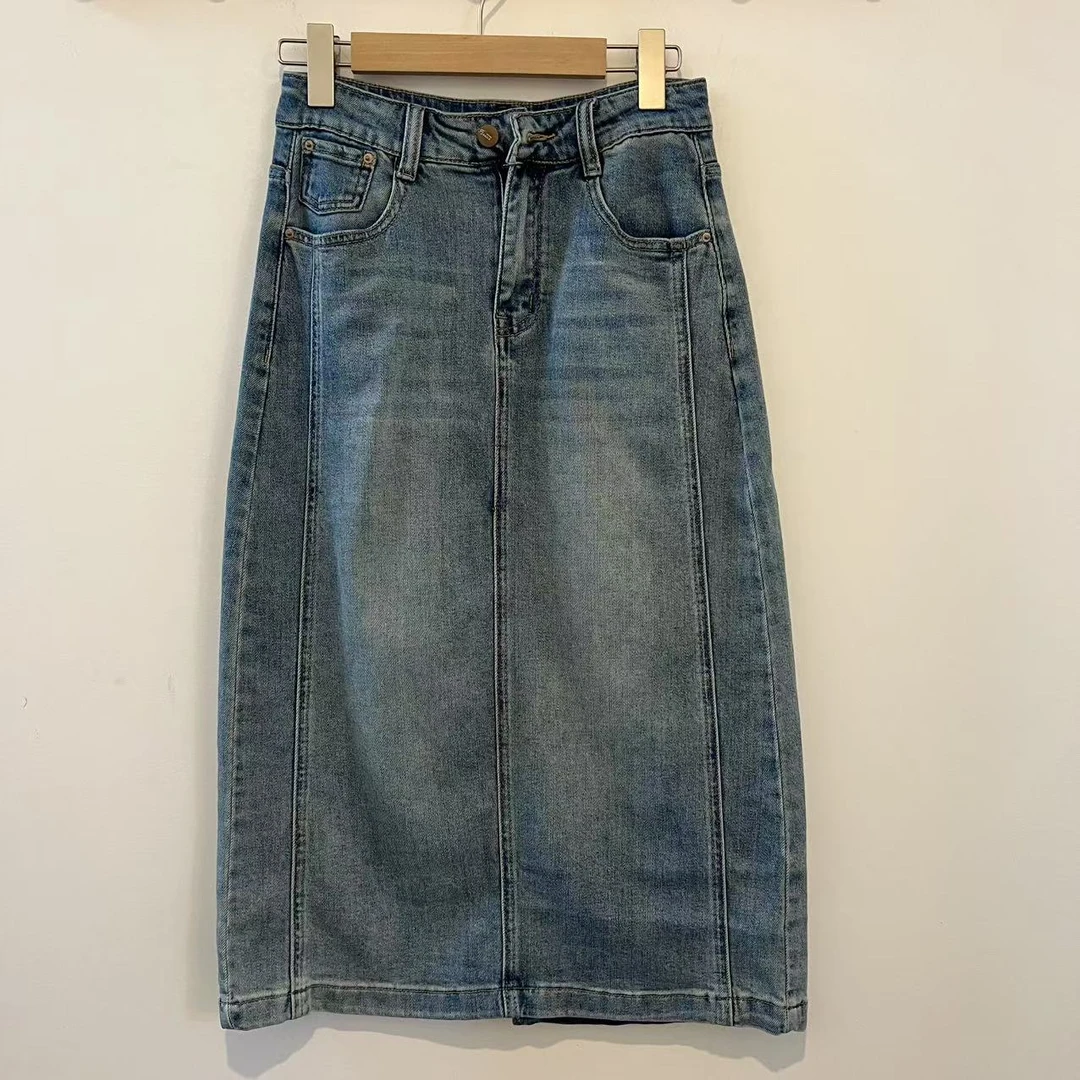 【花花花】双缝牛裙