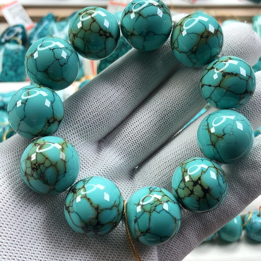 绿松石未镶嵌车挂