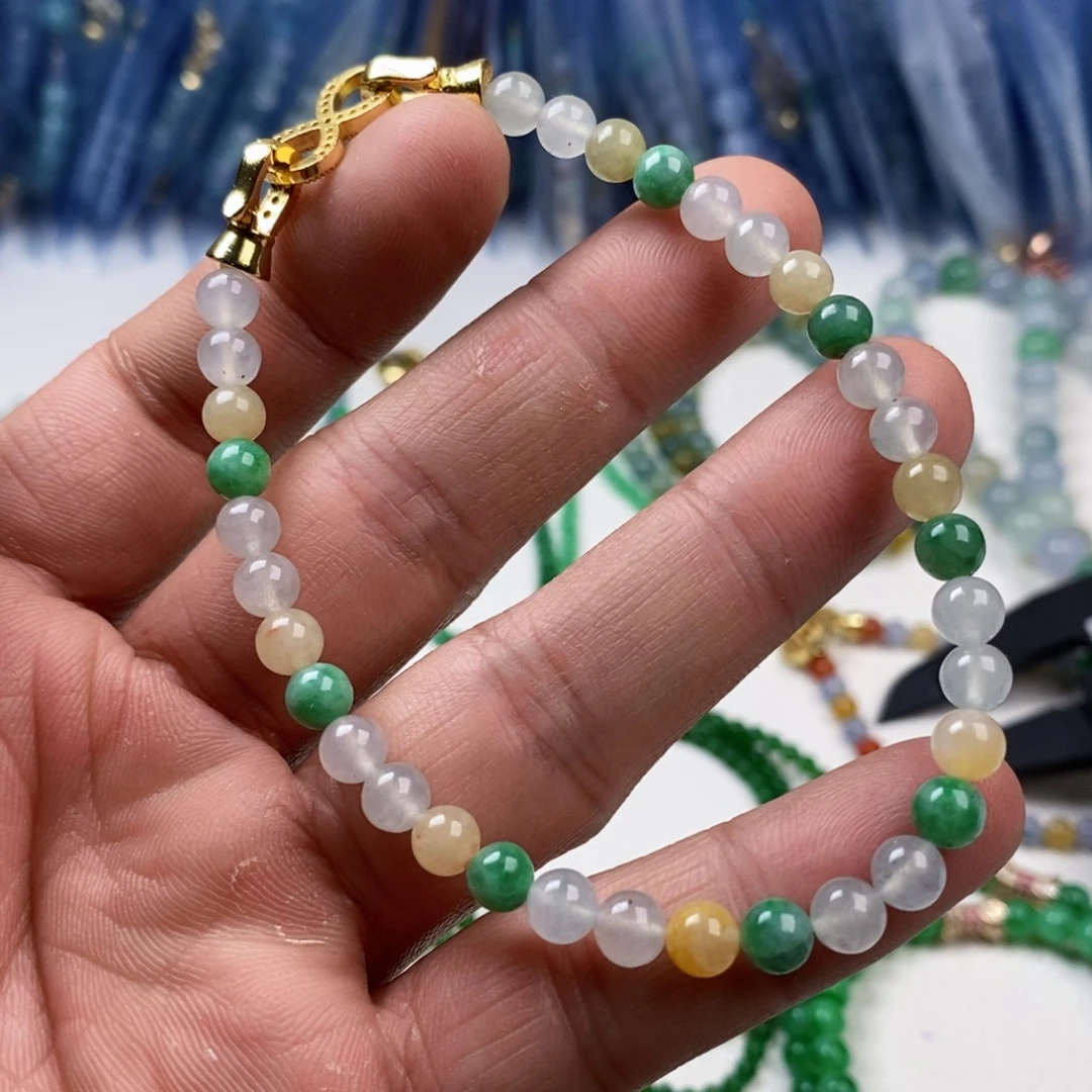 定制翡翠未镶嵌卡5.6