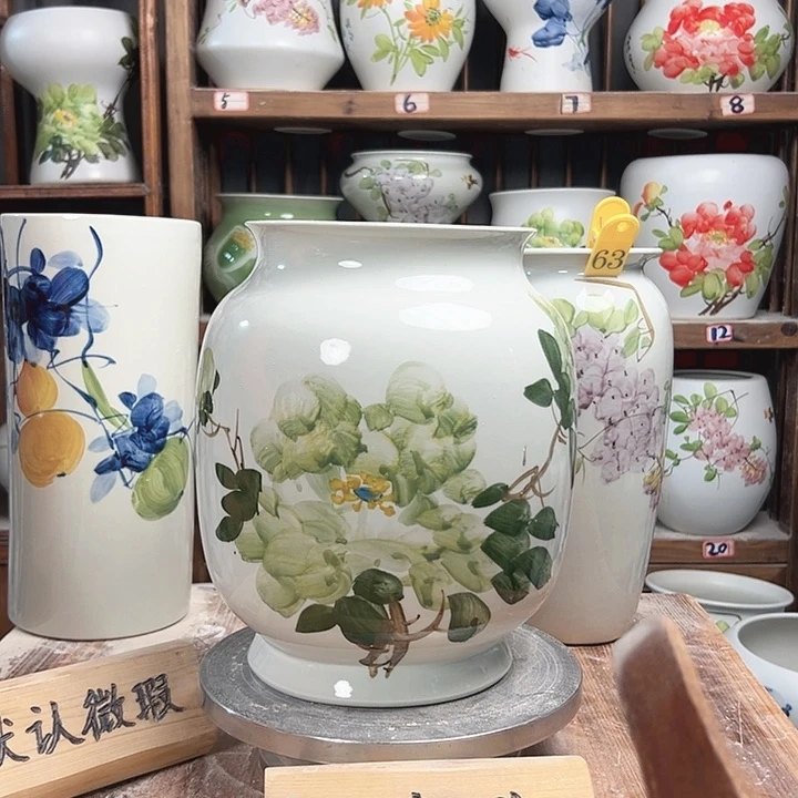 摆件69 新款陶瓷大微瑕