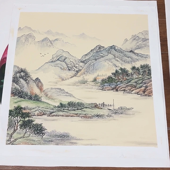 油画70*70手绘油画