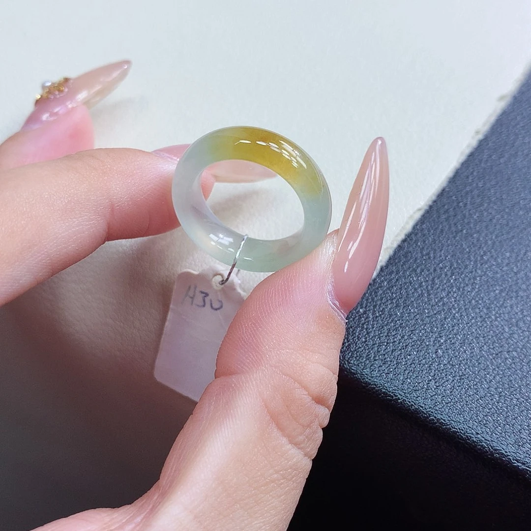 未镶嵌戒指翡翠9号