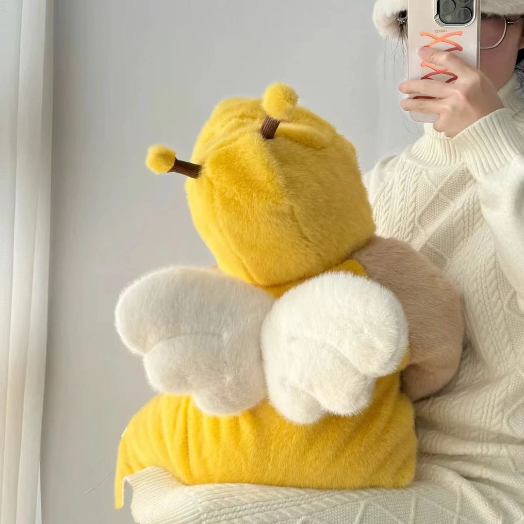 婴儿宝宝新生儿连帽加绒幼儿加厚保暖冬款秋冬季毛毛衣爬爬服哈衣