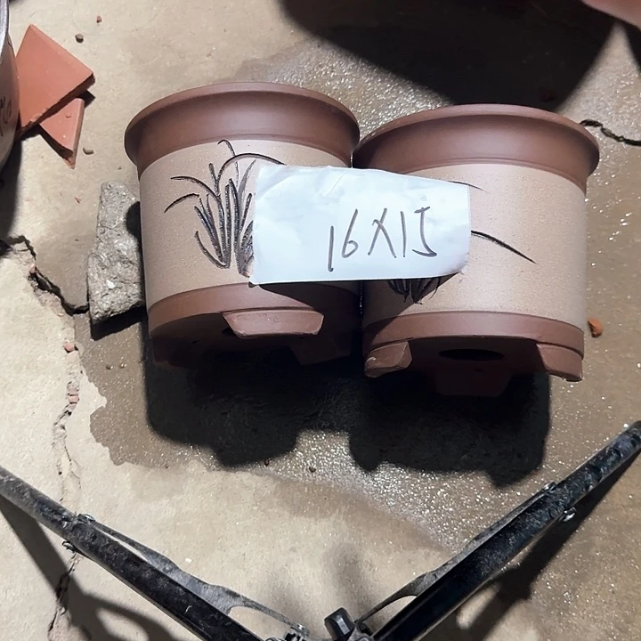 感**遇紫砂花盆破损包赔