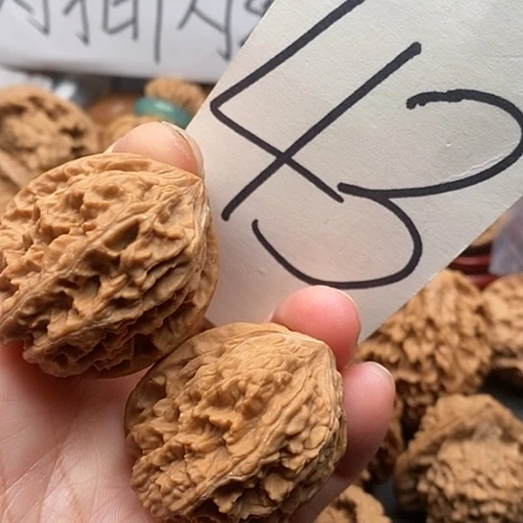 桃核吊坠35野生无名