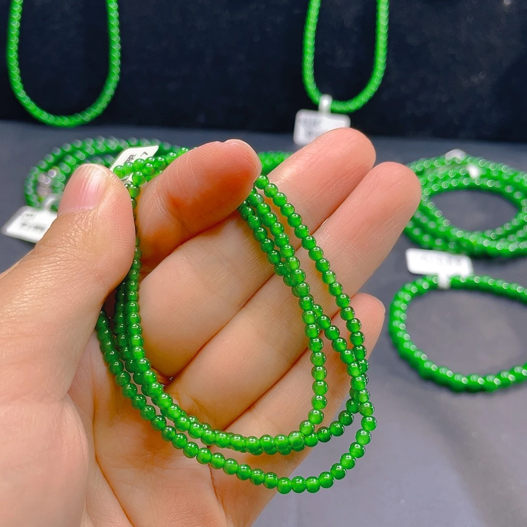 翡翠未镶嵌颈饰卡3