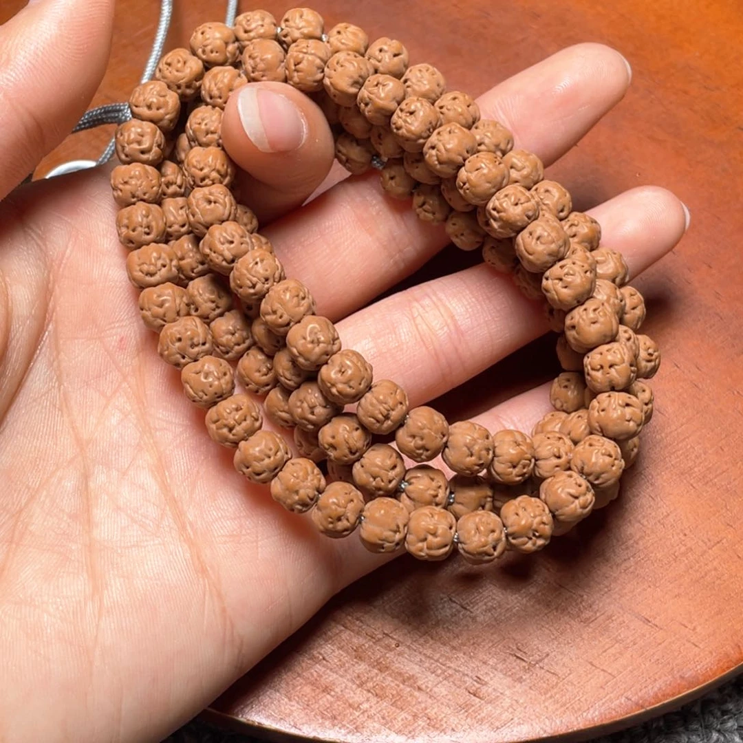 金刚菩提手串拿****M精挑佛手尺寸7.3