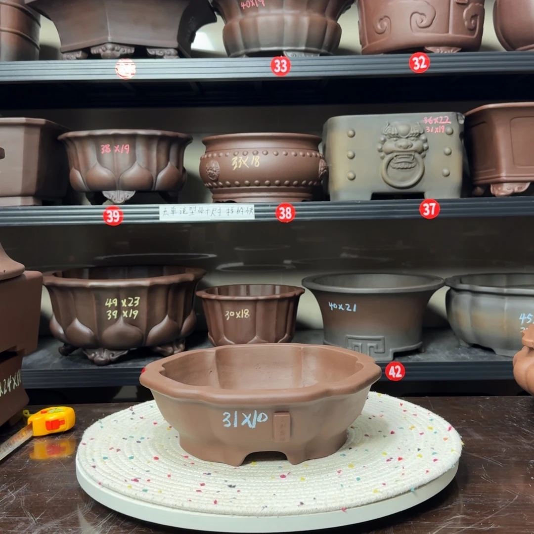 紫砂花盆紫砂花盆