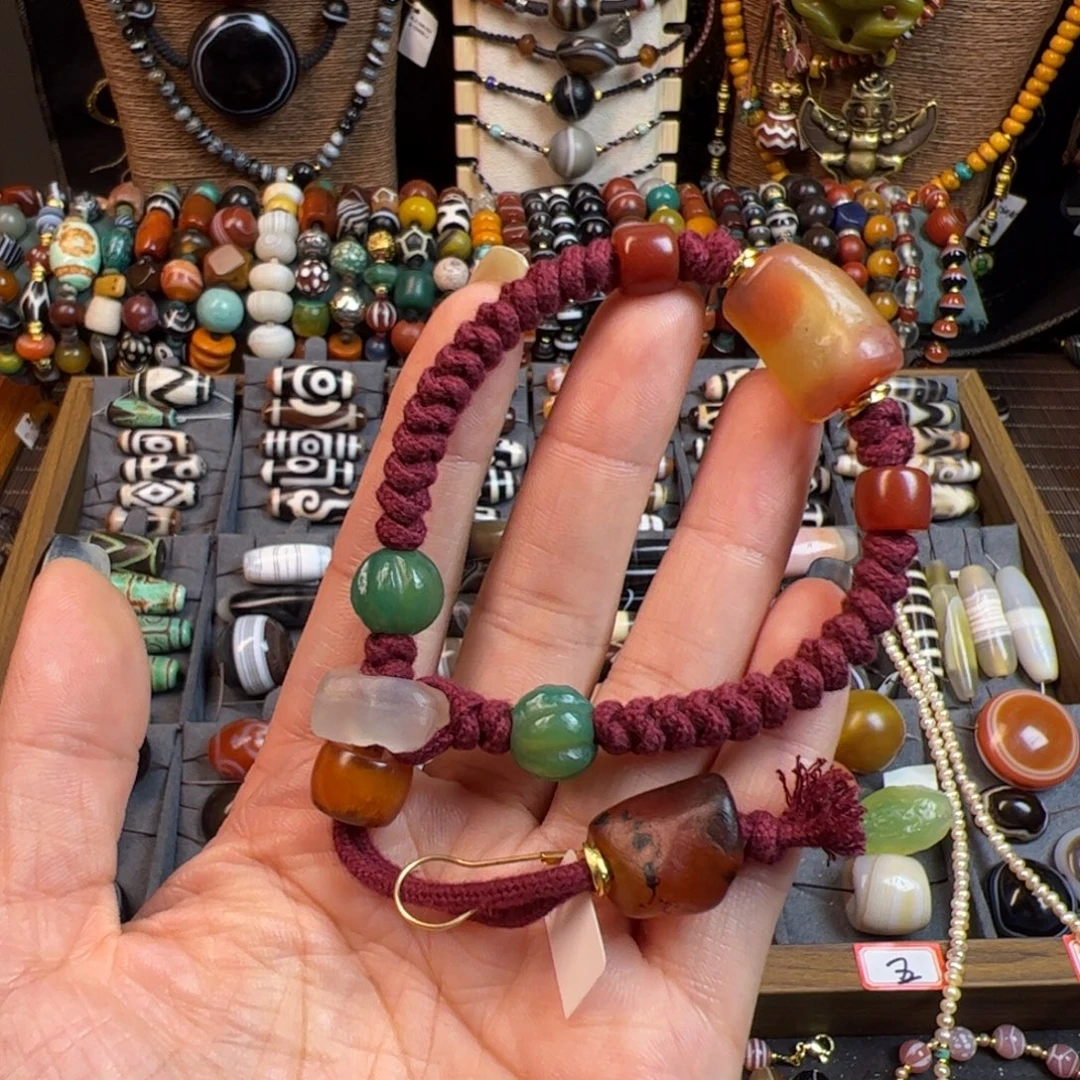 玛瑙/玉髓未镶嵌手链