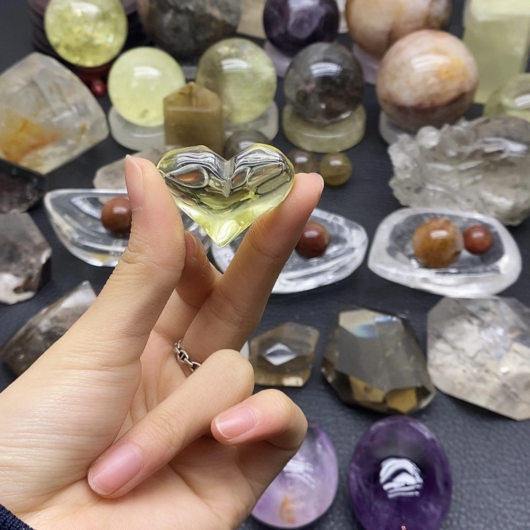 水晶未镶嵌珠宝半成品24水晶石