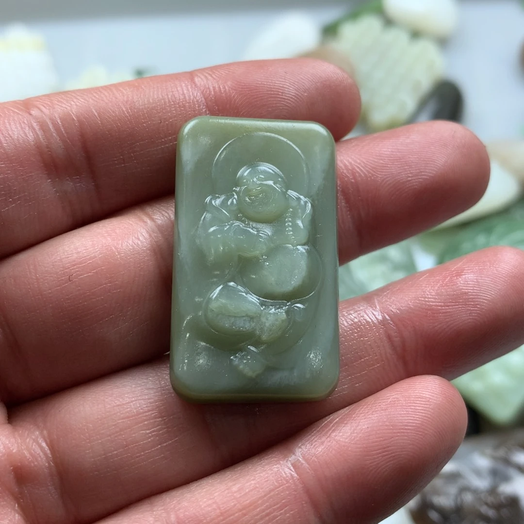 和田玉挂件未镶嵌