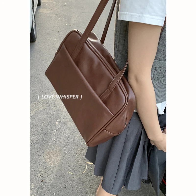 CKQIOM包包女大容量韩系早八通勤ck设计感小众单肩高级感托特包