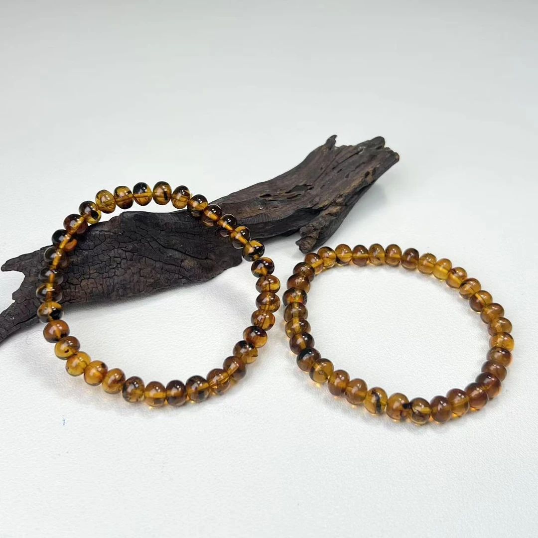 【铭记珠宝】琥珀手串31-2DM244H102【多样性发一件】约7mm