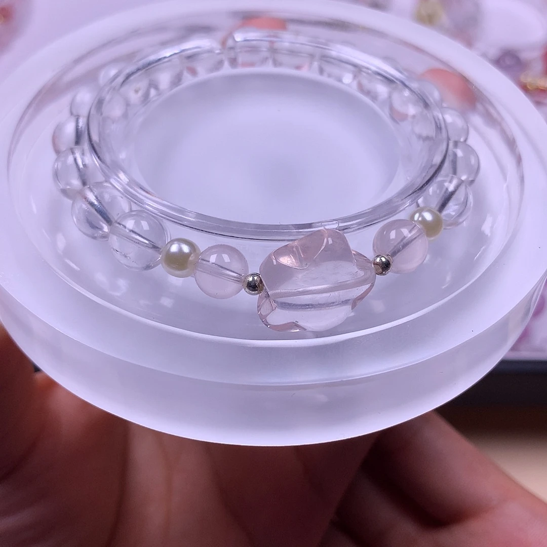 水晶手链未镶嵌天然