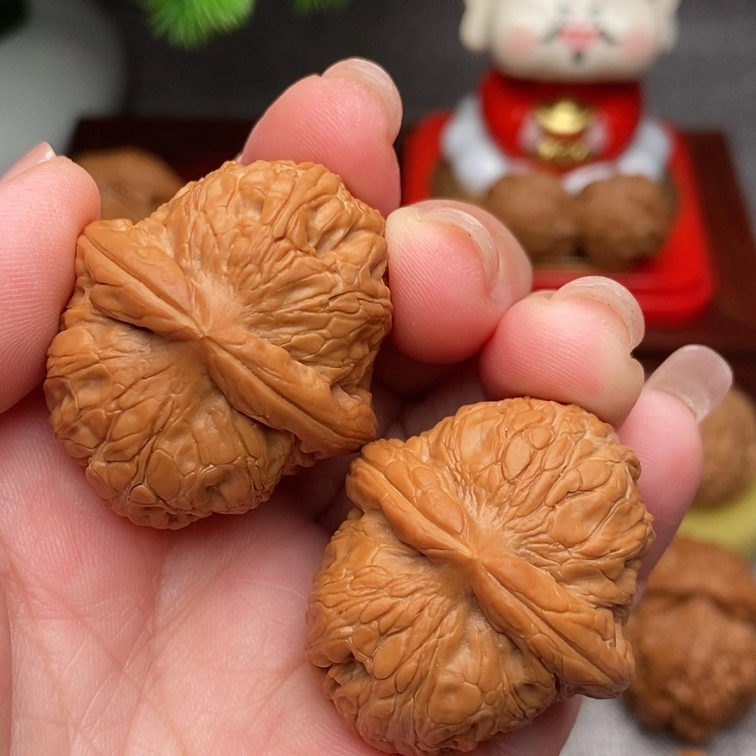 文玩核桃把件37.5全品绝配元宝