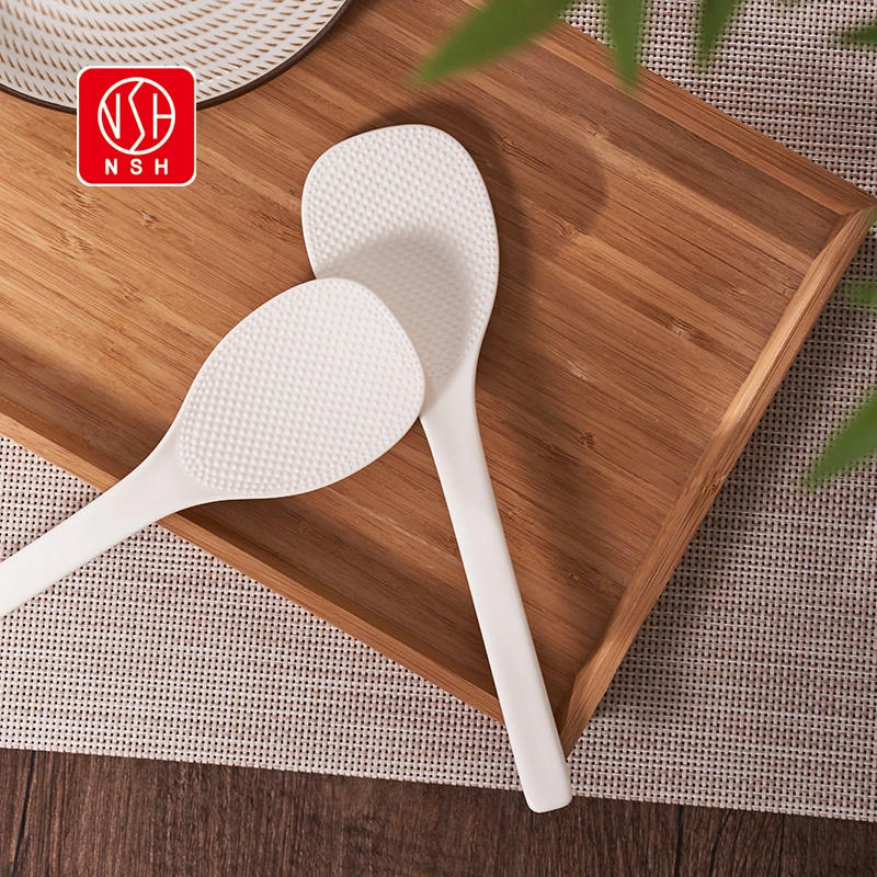 日式长柄饭勺不粘米饭饭铲子家用电饭煲盛饭不粘米饭勺耐高温米勺