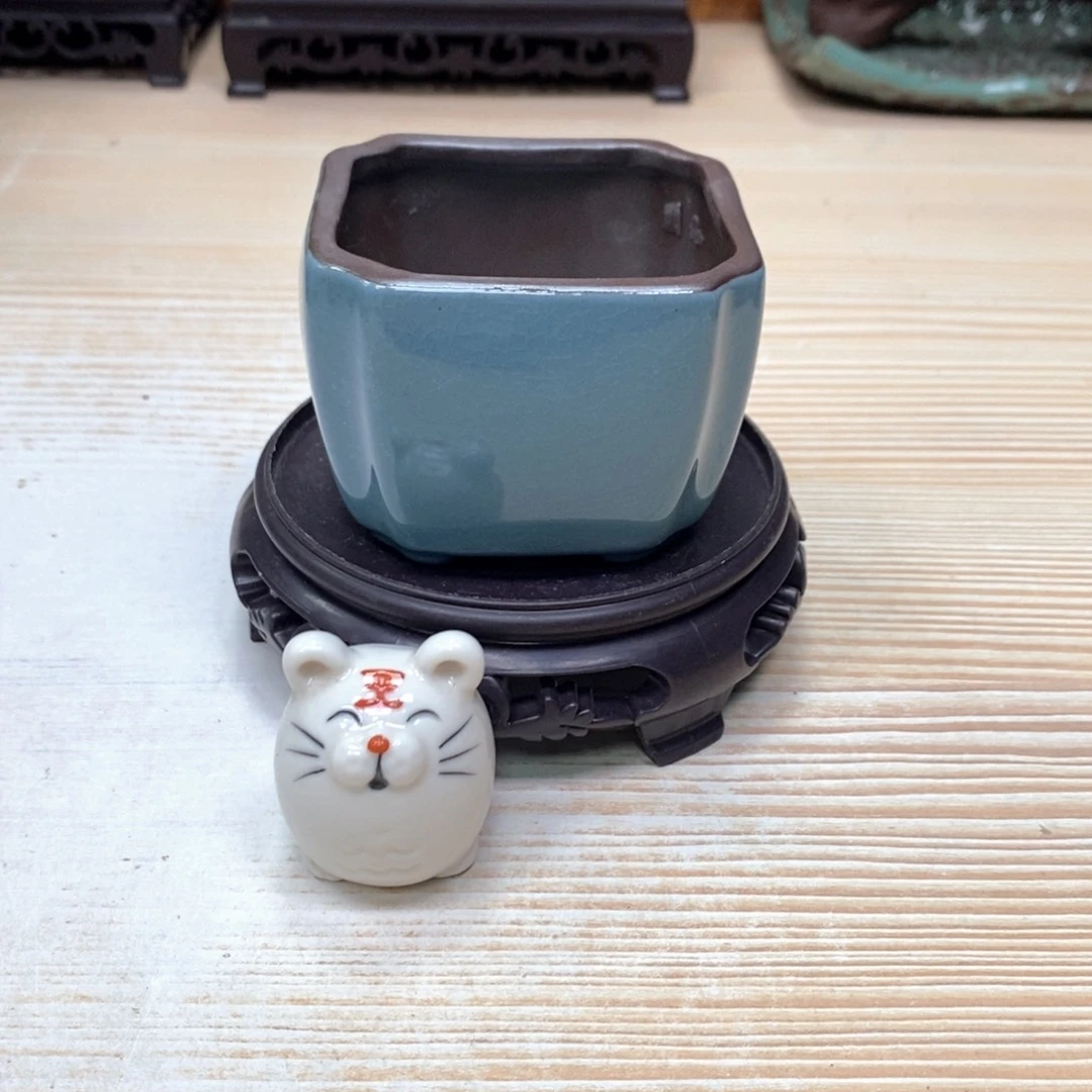 紫砂花盆陶瓷艺术花盆陶瓷