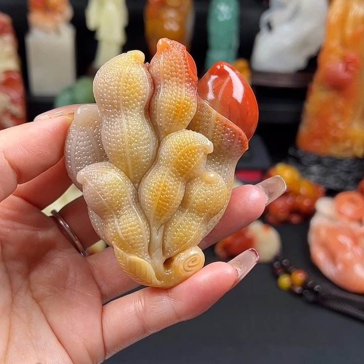 寿山石老性芙蓉石