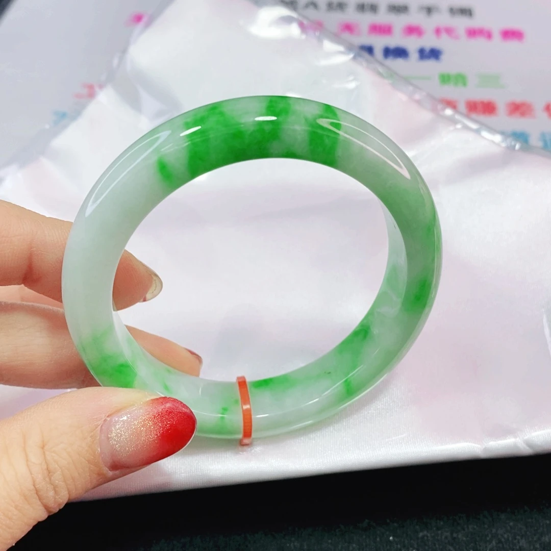 未镶嵌手镯翡翠爱*离5354圈细腻