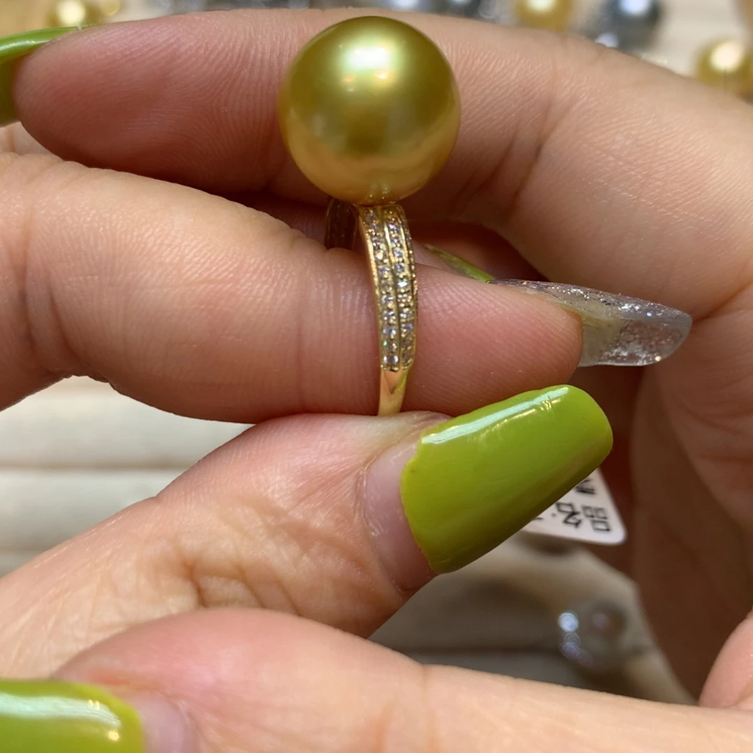 海水珍珠戒指未镶嵌