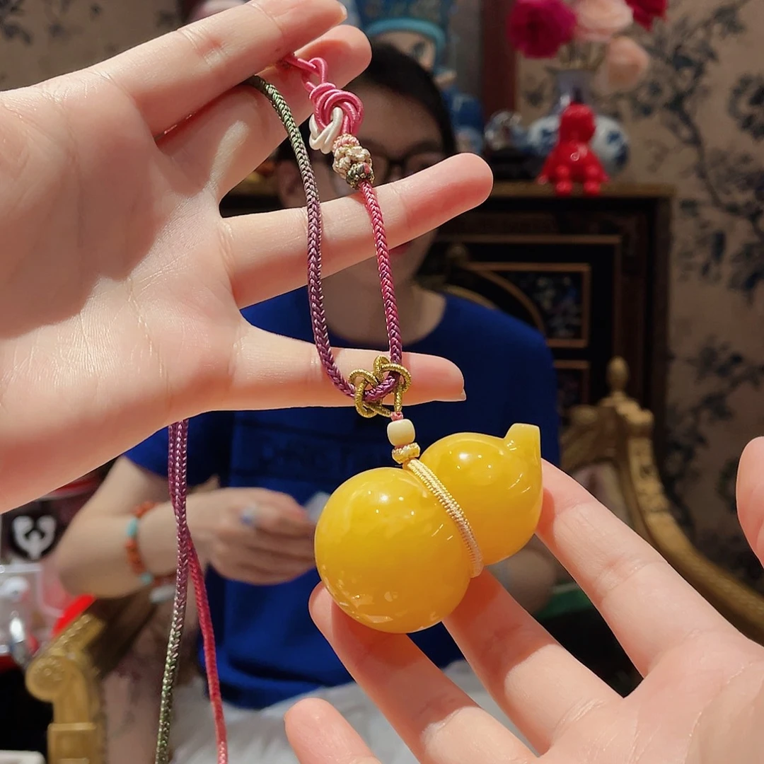 蜜蜡颈饰未镶嵌颈饰