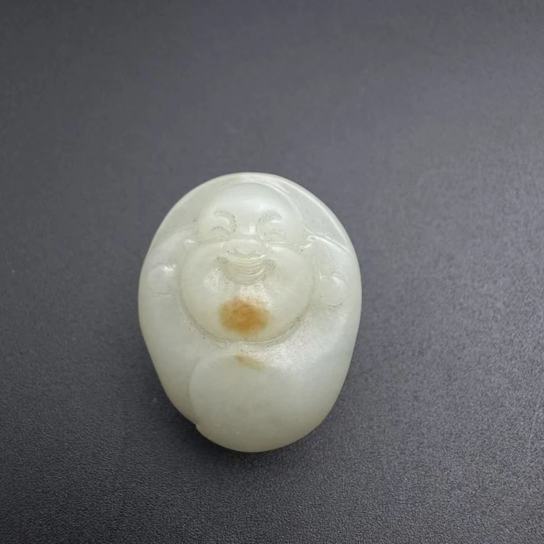 LOT.1/和田玉弥勒吊坠/Q571157