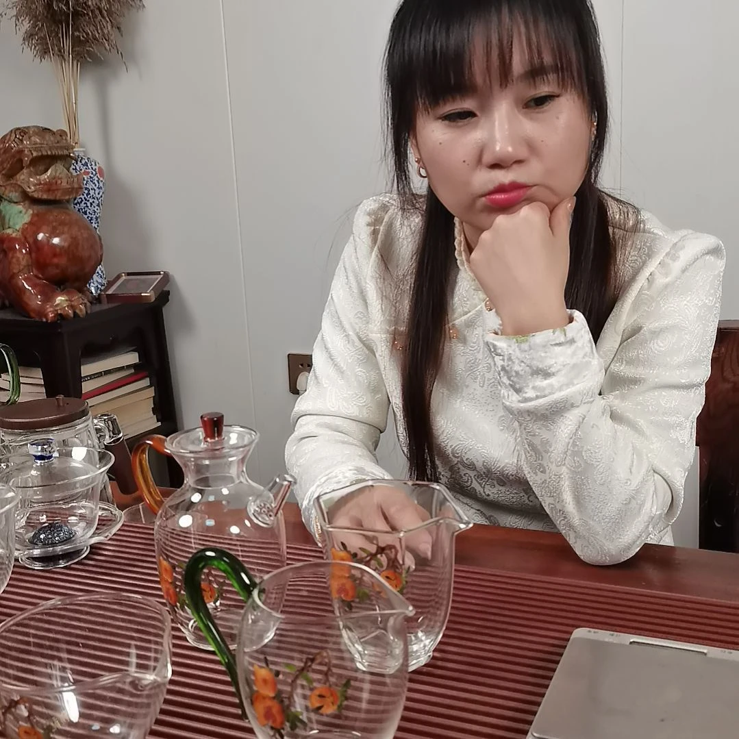 高硼硅玻璃手柄款多子多福四件套