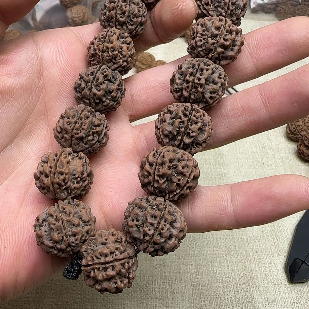 金刚菩提手串1原生态五星双龙