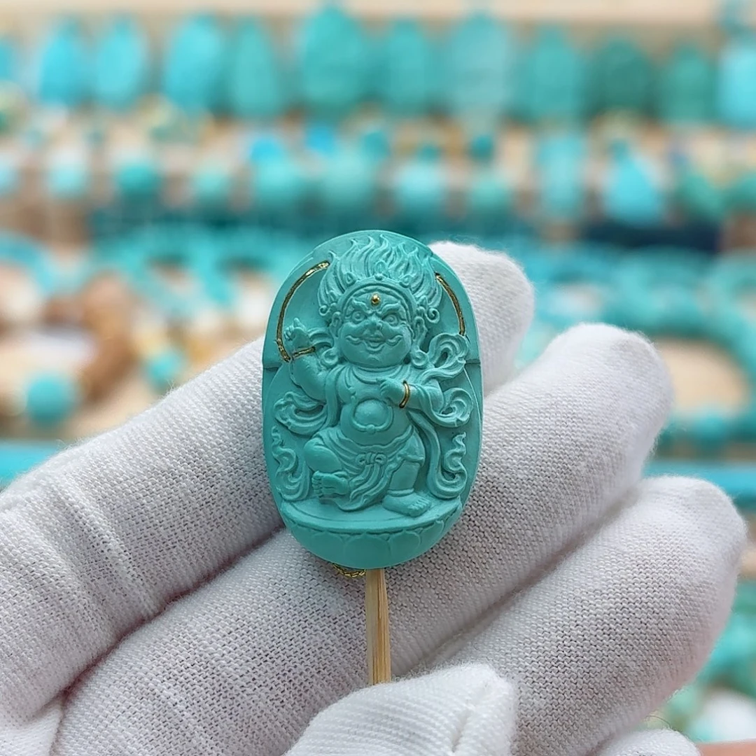 绿松石未镶嵌珠宝奇石