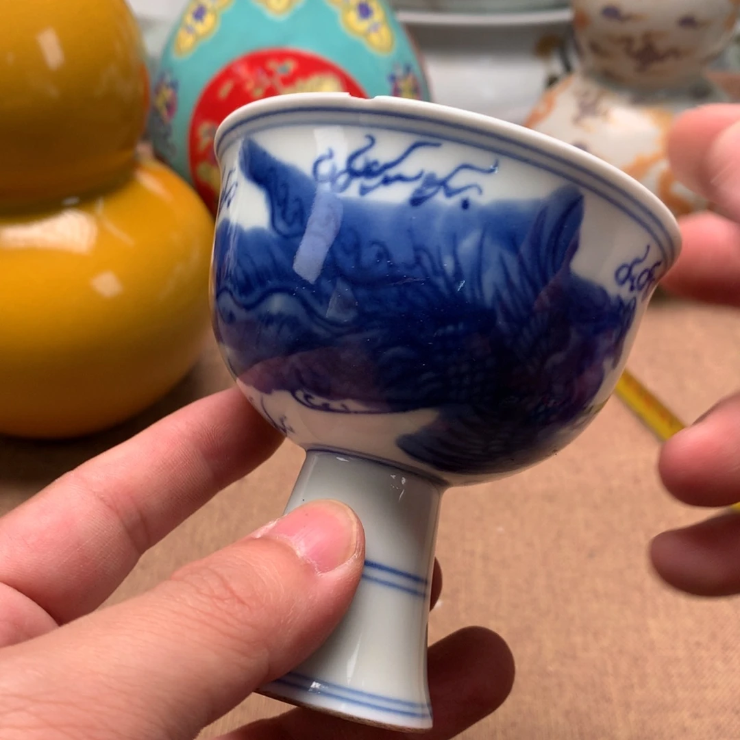摆件景德镇陶瓷杯