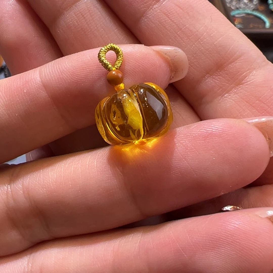 未镶嵌琥珀裸石配件