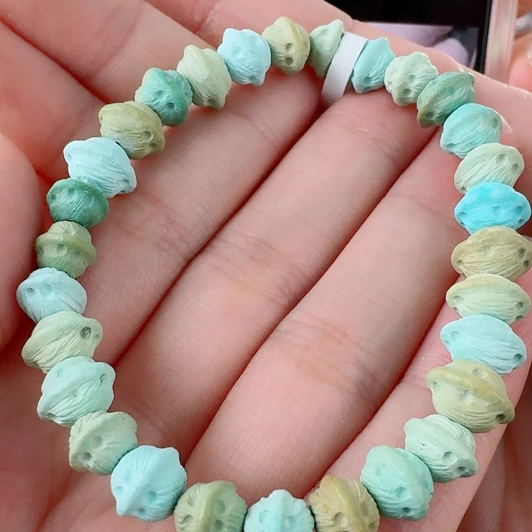 未镶嵌绿松石珠宝奇石