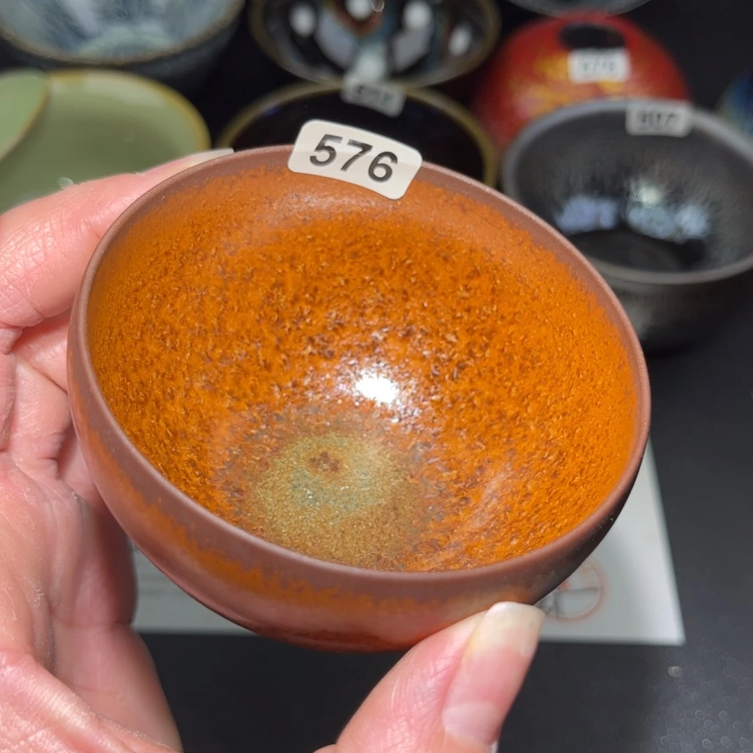 茶盏576 建盏单盏太好看了吧……