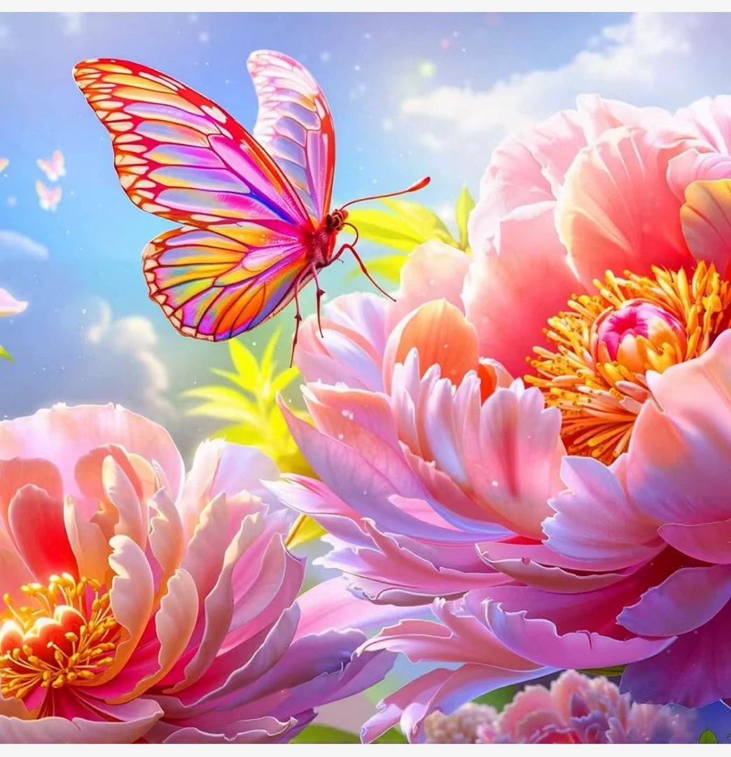 春山如黛之粉黛550cm*100cm大格满绣无钩边38个颜色