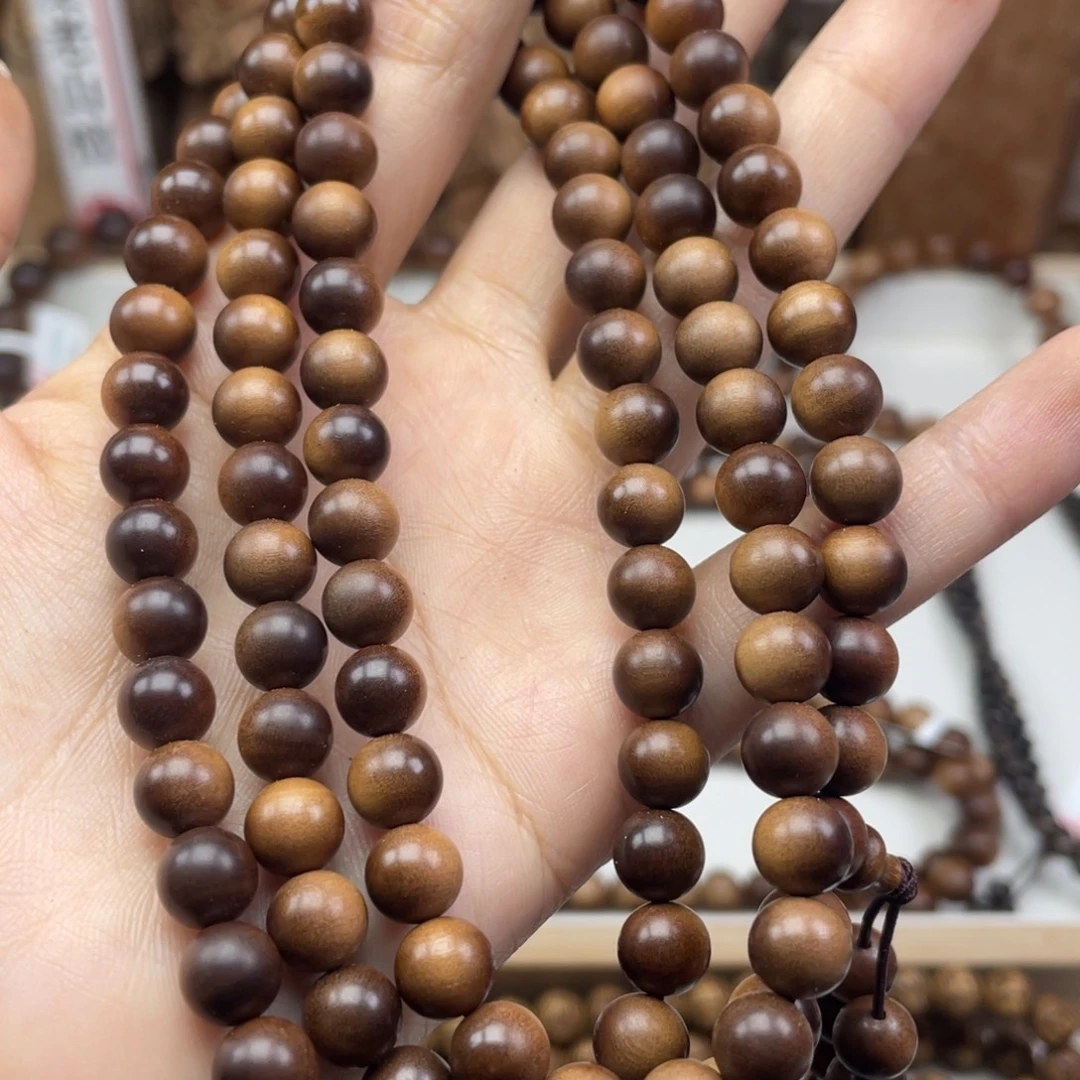 小****檀香木手串/手链手串3圈0.8