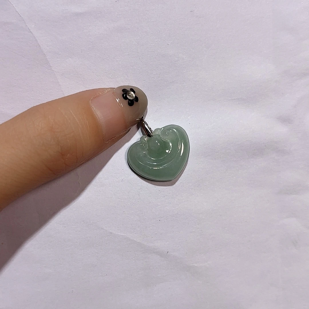 翡翠银S925镶嵌颈饰