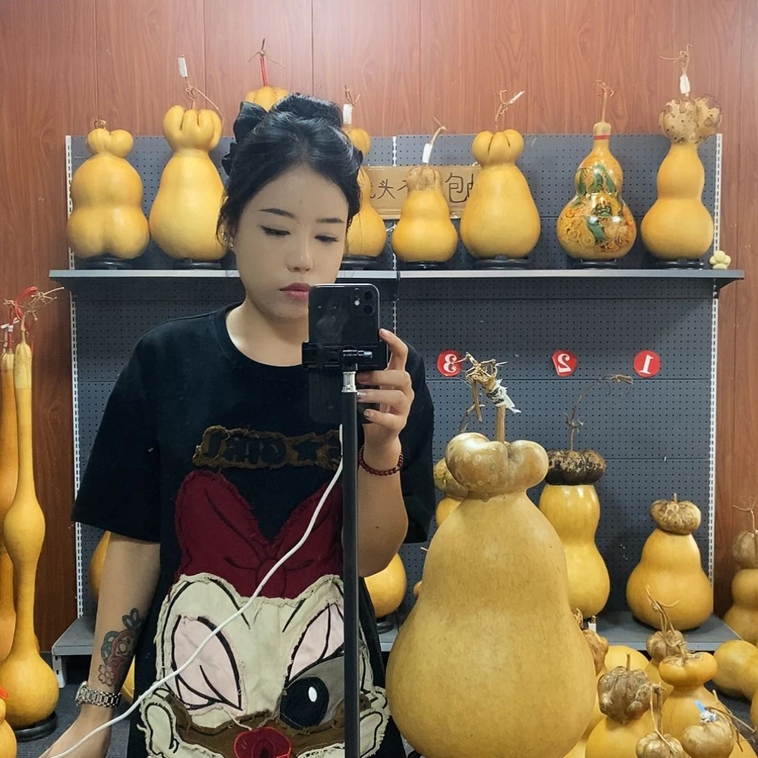 黑*莲花头钱袋子葫芦