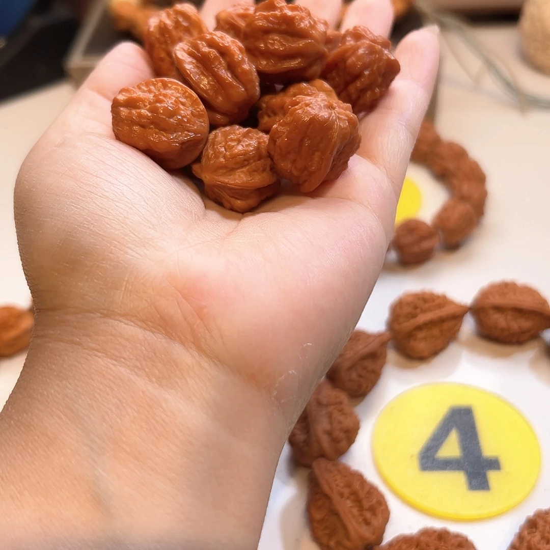 文玩核桃手串小金蟾