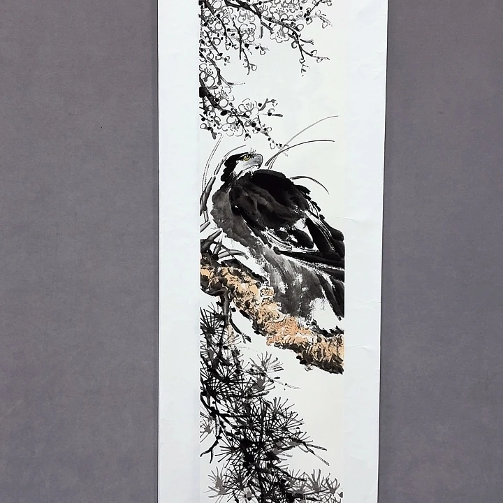 国画亲笔手绘放心去藏