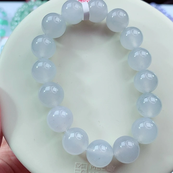 翡翠未镶嵌手链卡12.2