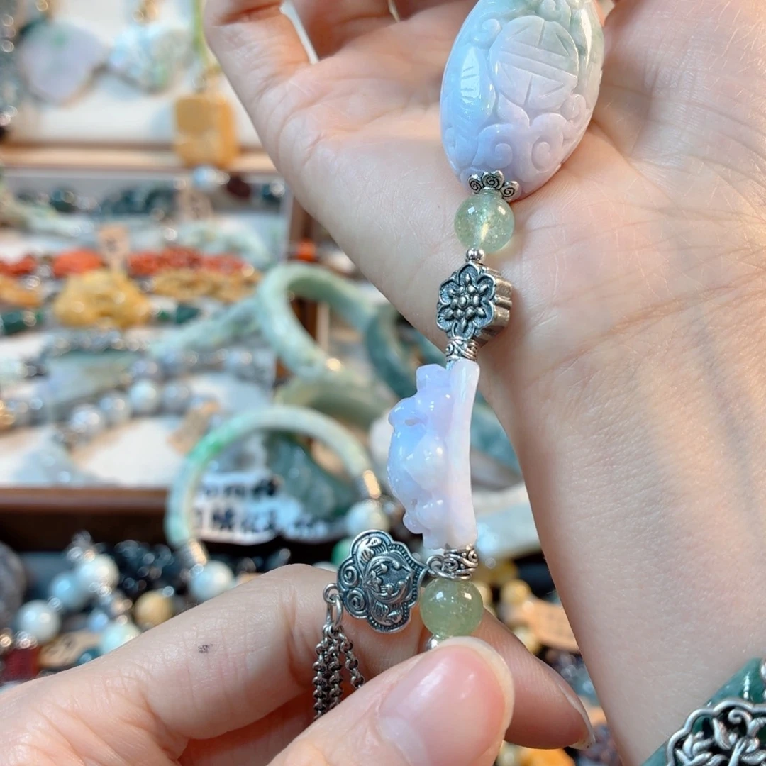 未镶嵌手链翡翠慕***态手串