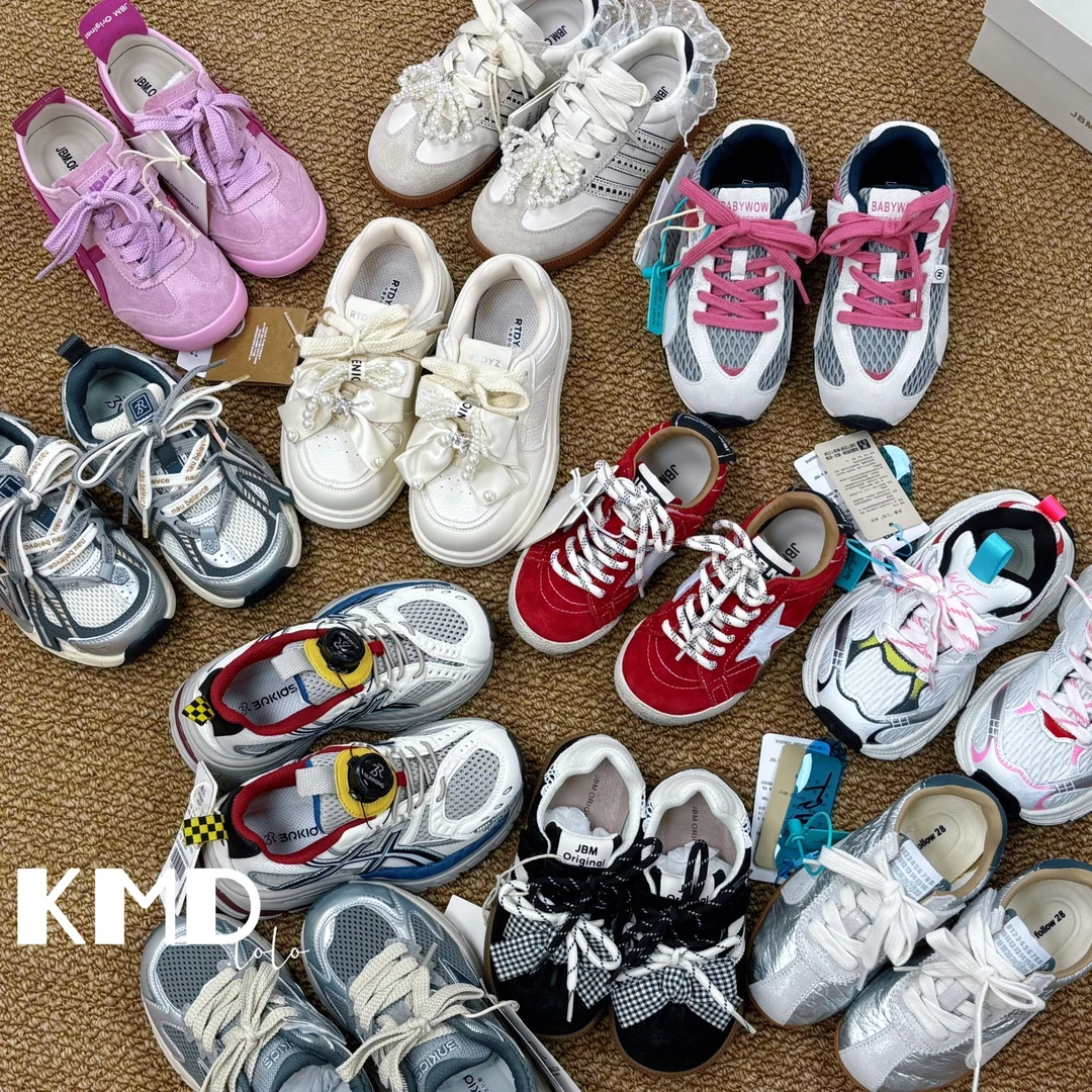 (lLUOLUO推荐)JBM百搭儿童潮鞋潮品童鞋鞋子集合透气运动鞋老爹鞋