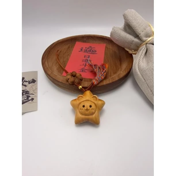 M-272笑脸招财猫吊坠（无礼盒）0397