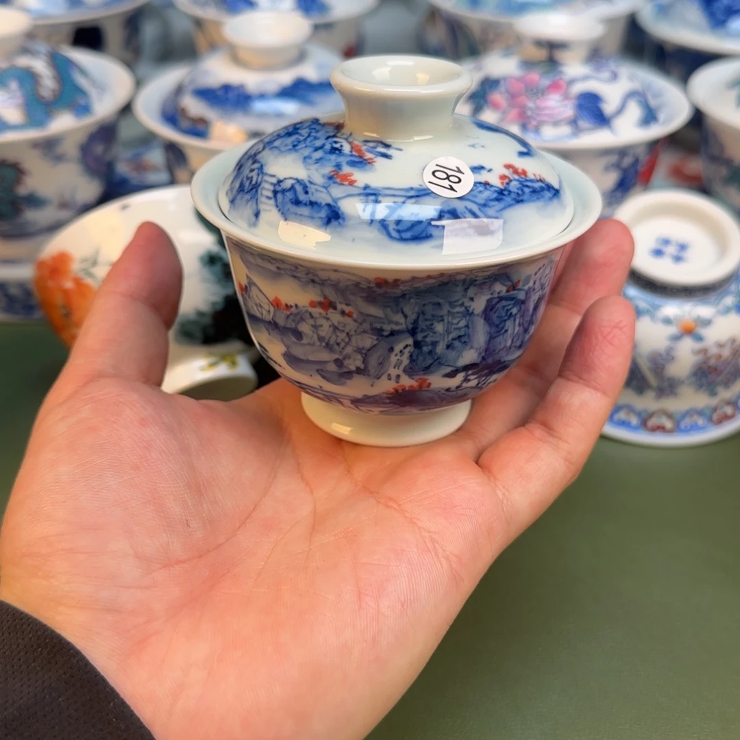 彦祖纯手工手绘茶具181