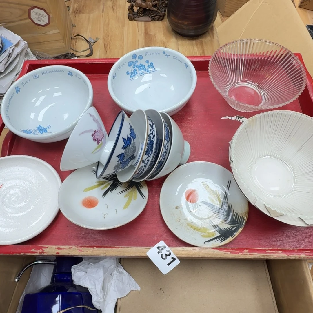 瓷片工艺品摆件瓷器摆件正能量