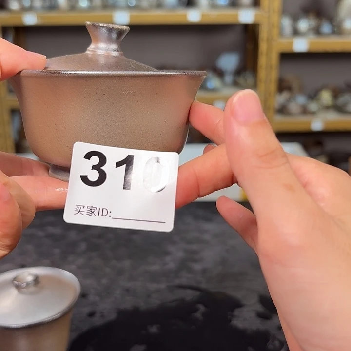 坭兴陶柴烧全手工原矿泥料杯