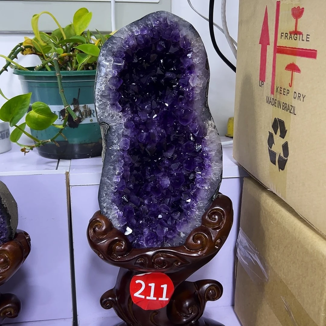 紫晶大型摆件（非配饰）未镶嵌