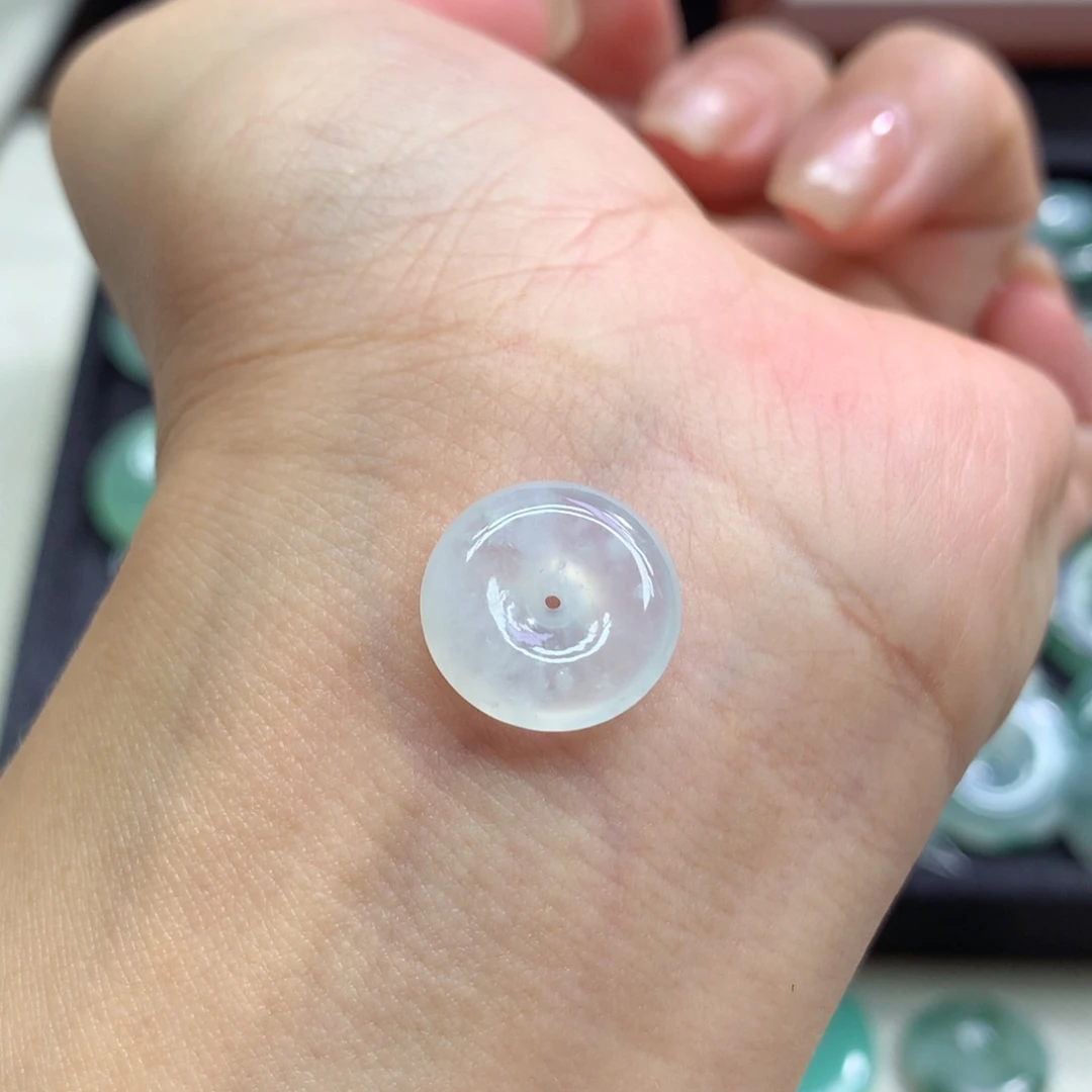 颈饰未镶嵌翡翠天然翡翠14.5-4.5