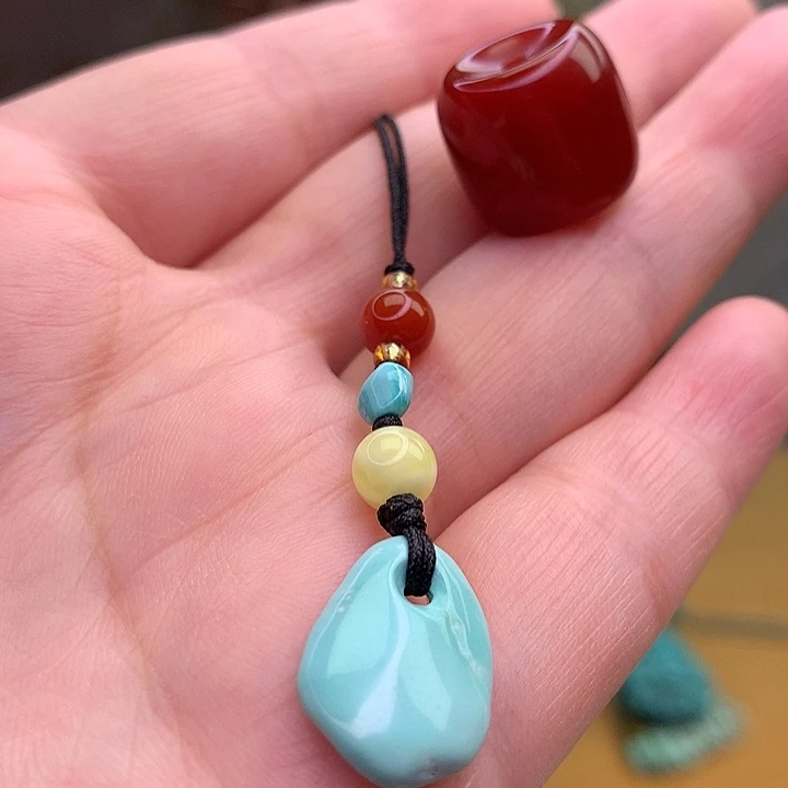 ****琳未镶嵌原矿玛瑙/玉髓