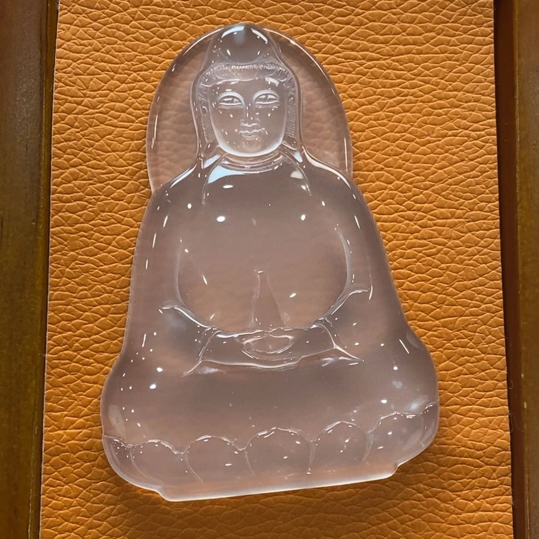 石英质玉吊坠(赠链)未镶嵌彪*